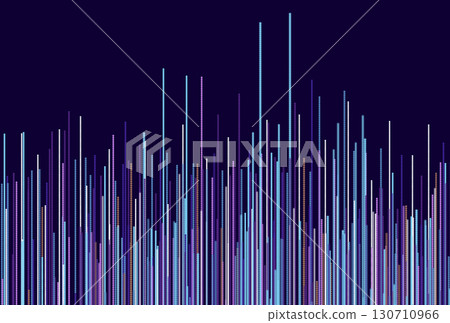 Abstract gradient lines on dark background creating geometric symmetry Abstract gradient lines on dark background creating geometric symmetry 130710966