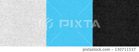 Tiny hand drawn polka dot seamless patterns set. 130711537