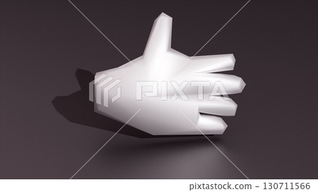 3d like sign. Computer generated 130711566