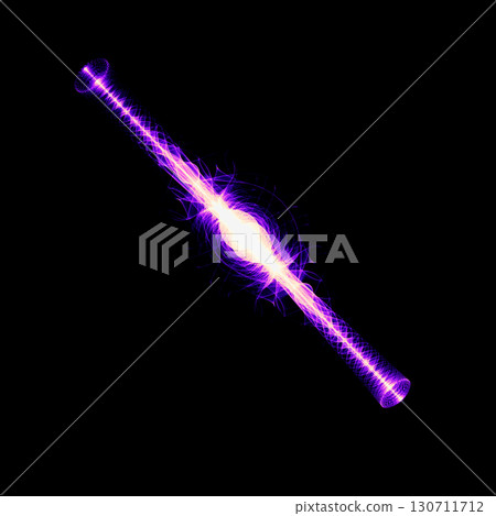 Purple Plasma Energy Beam Glow 130711712