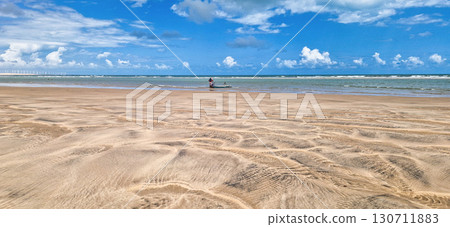 Fishermen at Canoa Quebrada Beach at Aracati in Ceara, Brazil. B Fishermen at Canoa Quebrada Beach at Aracati in Ceara, Brazil. B 130711883