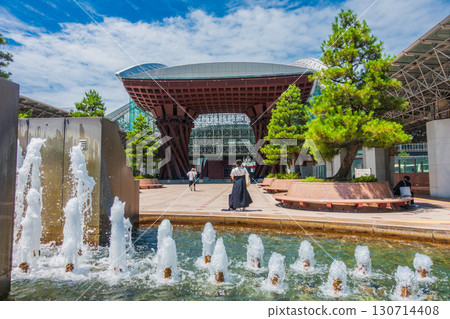 [金澤站東口] 鼓門與噴泉 130714408