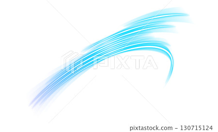 Blue gradient luminous brush strokes placed on a transparent background Blue gradient luminous brush strokes placed on a transparent background 130715124