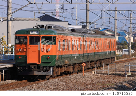 115 series train at Takasaki Vehicle Center, once active in northern Kanto, photographed on November 28, 2010 115 series train at Takasaki Vehicle Center, once active in northern Kanto, photographed on November 28, 2010 130715585