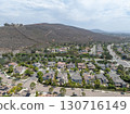 Aerial view houses in Carlsbad in land, North County San Diego 130716149