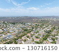 Aerial view houses in Carlsbad in land, North County San Diego 130716150