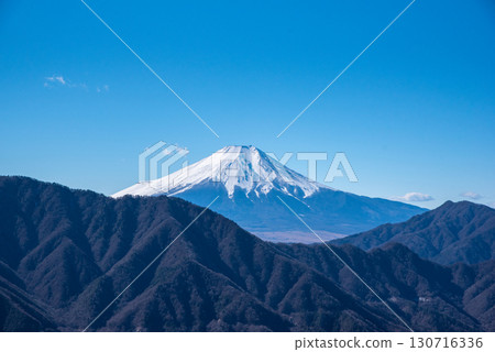 從赤岩眺望富士山 從赤岩眺望富士山 130716336