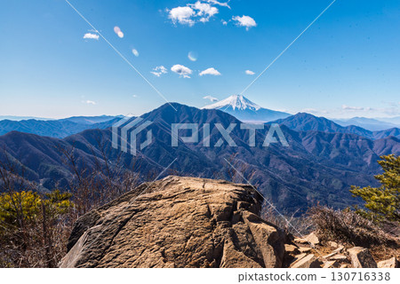 Mount Fuji seen from Akaiwa 130716338