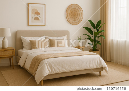 自然色彩的寧靜臥室 0036 自然色彩的寧靜臥室 0036 130716356