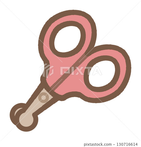 Simple and cute baby nail clipper icon illustration material Simple and cute baby nail clipper icon illustration material 130716614