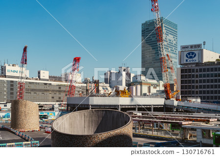 東京都會風景新宿站西口再開發工程 2025.09 a-5 電影風格 130716761