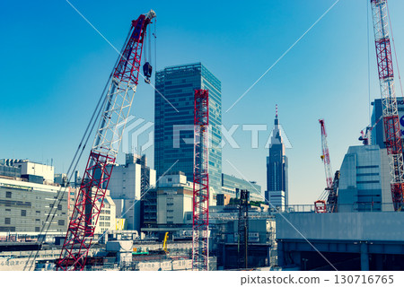 Tokyo Cityscape Shinjuku Station West Exit Redevelopment Project 2025.09 b-3 Warm and cool colors 130716765