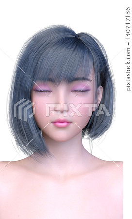 女人的臉的特寫 130717136