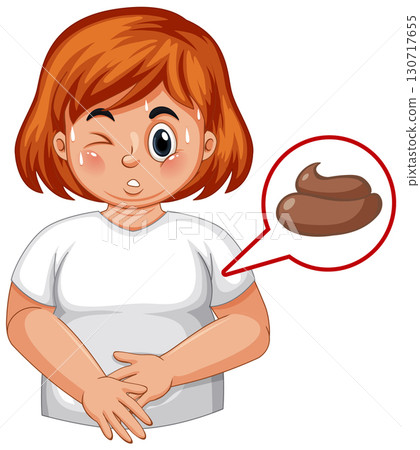 Child Experiencing Stomach Pain and Digestive Discomfort Child Experiencing Stomach Pain and Digestive Discomfort 130717655