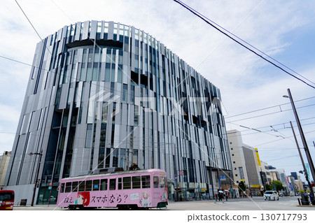 Tram and Toyama Glass Art Museum 130717793