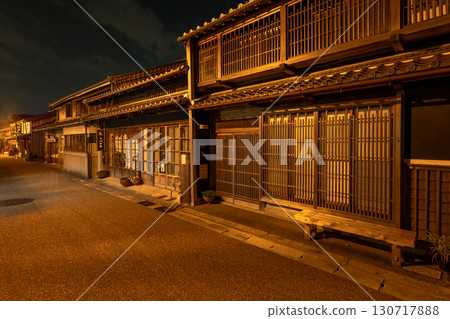Townscape of Sekijuku on the Tokaido, Kameyama City, Mie Prefecture 130717888