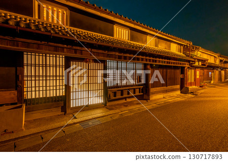 Townscape of Sekijuku on the Tokaido, Kameyama City, Mie Prefecture 130717893