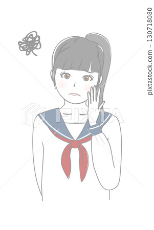 Troubled girl 130718080