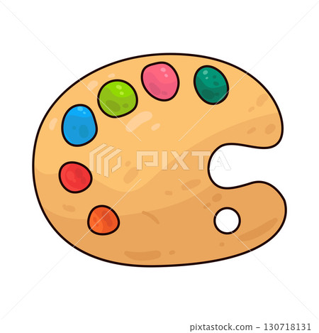 illustration of Paint Palette 130718131