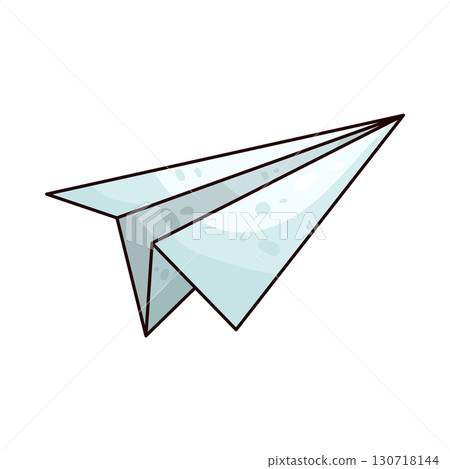 illustration of paper airplane 130718144