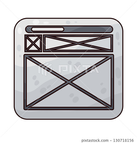 illustration of Wireframe 130718156
