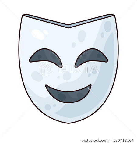 illustration of Comedy Mask 130718164