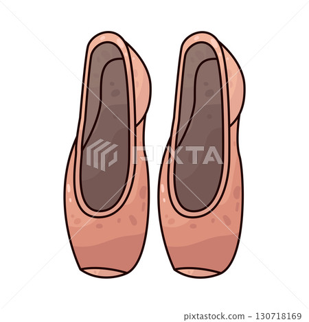 illustration of Ballet Shoes illustration of Ballet Shoes 130718169
