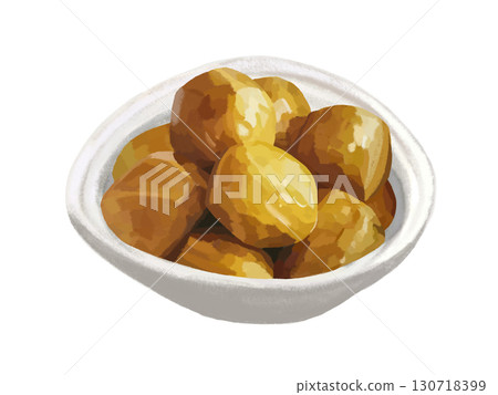 Boiled potatoes (small bowl) Boiled potatoes (small bowl) 130718399