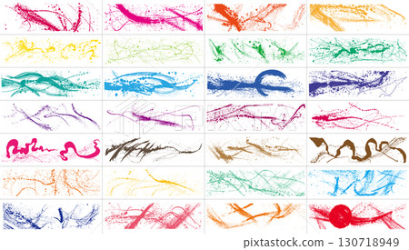 筆觸-手繪素材集 130718949