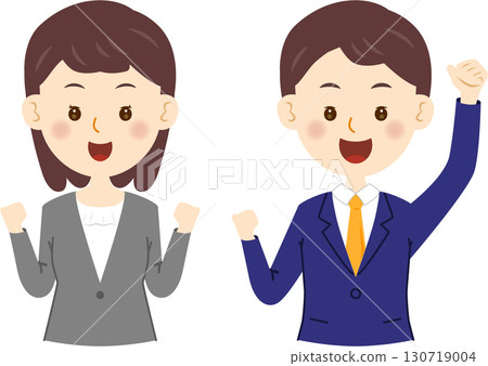 Men and women with pleasing suit Men and women with pleasing suit 130719004