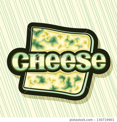 Vector logo for Blue Cheese Vector logo for Blue Cheese 130719901