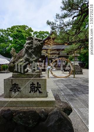 Tachiki Shrine: Summer purification ceremony (passing through the grass ring) 130720238