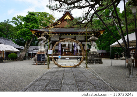 Tachiki Shrine: Summer purification ceremony (passing through the grass ring) Tachiki Shrine: Summer purification ceremony (passing through the grass ring) 130720242