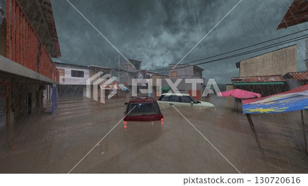 一個被淹沒的房子 130720616