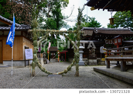 Isasuna Shrine - Summer purification ceremony (passing through the straw circle) Isasuna Shrine - Summer purification ceremony (passing through the straw circle) 130721328