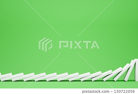 3D material _ domino _ yellow-green 3D material _ domino _ yellow-green 130722056