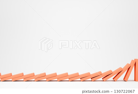 3D材質_多米諾骨牌_橘色 3D材質_多米諾骨牌_橘色 130722067