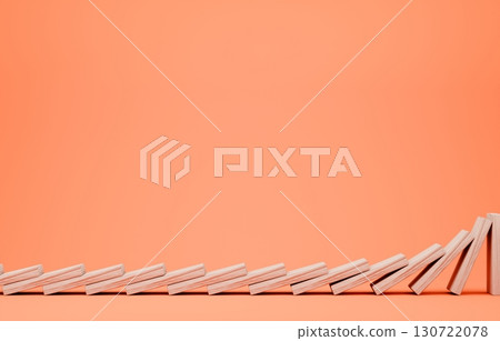 3D material_wooden domino_orange 130722078