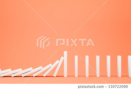 3D material _ domino _ orange 3D material _ domino _ orange 130722090