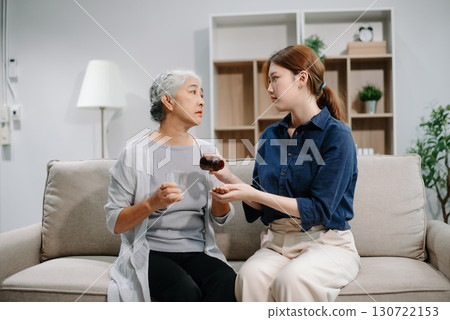 Mother and Daughter Sharing Comfort and Support the deep emotional bond between mother and daughter of support, care, Mother and Daughter Sharing Comfort and Support the deep emotional bond between mother and daughter of support, care, 130722153