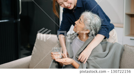 Mother and Daughter Sharing Comfort and Support the deep emotional bond between mother and daughter of support, care, Mother and Daughter Sharing Comfort and Support the deep emotional bond between mother and daughter of support, care, 130722156