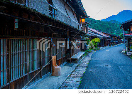 Townscape of Tsumagojuku, Nagiso Town, Nagano Prefecture, Nakasendo 130722402