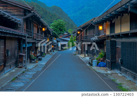 Townscape of Tsumagojuku, Nagiso Town, Nagano Prefecture, Nakasendo 130722403