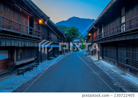 Townscape of Tsumagojuku, Nagiso Town, Nagano Prefecture, Nakasendo 130722405