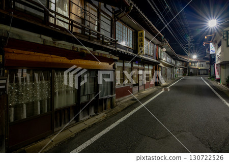 岐阜縣、惠那市、大正村的夜晚 130722526