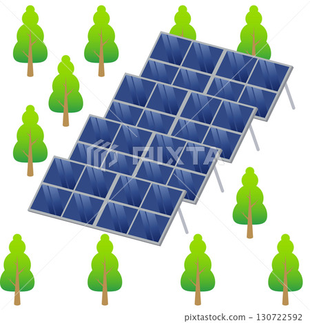森林地區巨型太陽能發電廠 森林地區巨型太陽能發電廠 130722592