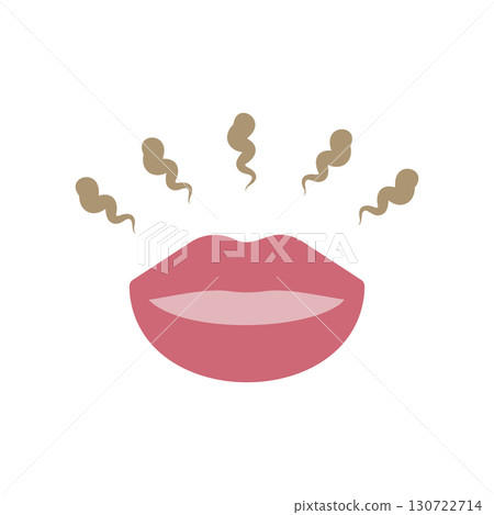 口臭圖像圖示說明 口臭圖像圖示說明 130722714