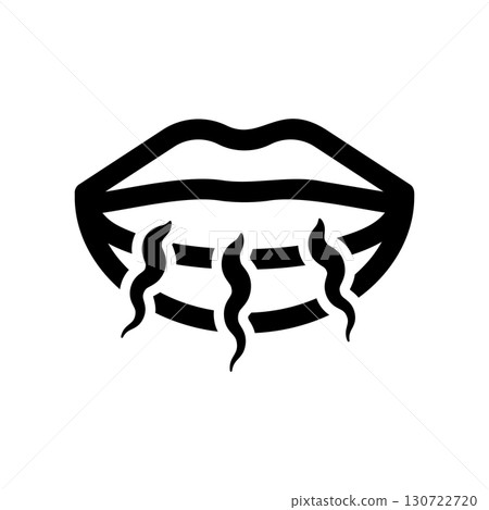 口臭圖像圖示說明 130722720