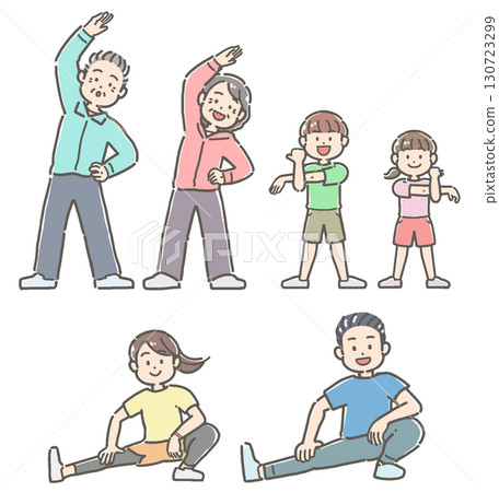 三代家庭伸展 130723299