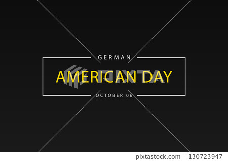 Minimalist German American Day October 6 Poster Design Minimalist German American Day October 6 Poster Design 130723947